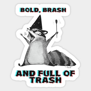 Full of Trash Sticker